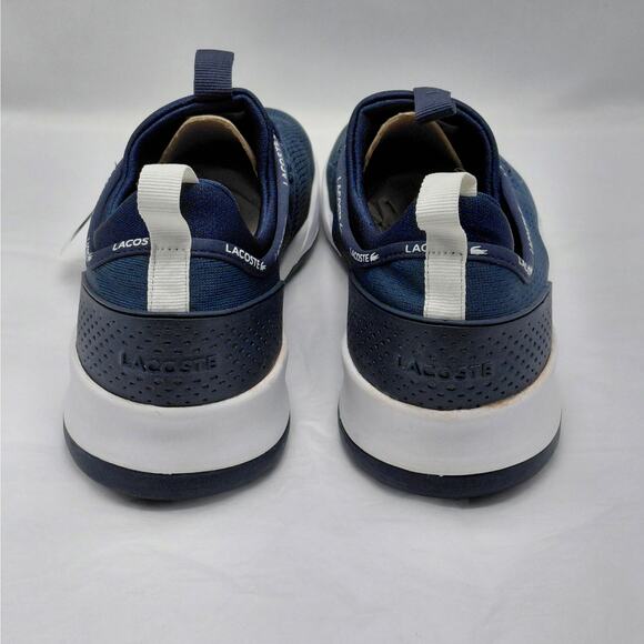 Lacoste Mens Sneaker Size 12 LT Spirit 2.0 Navy Ortholite Comfort Casual Preppy - Picture 9 of 15